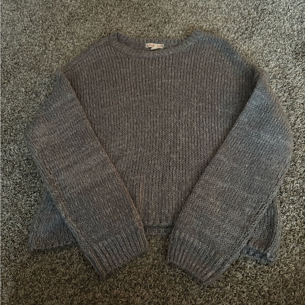 It’s Our Time size XL grey sweater